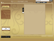 Tablet Screenshot of myestatemanager.com